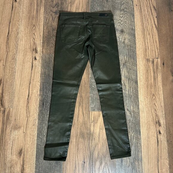 AG Jeans The Legging Ankle Super Skinny Ankle Pants Women's Size 27 Green NWOT! - Picture 5 of 5